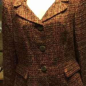 Skirt suit in tweed by Le Suit (Petite)! New**